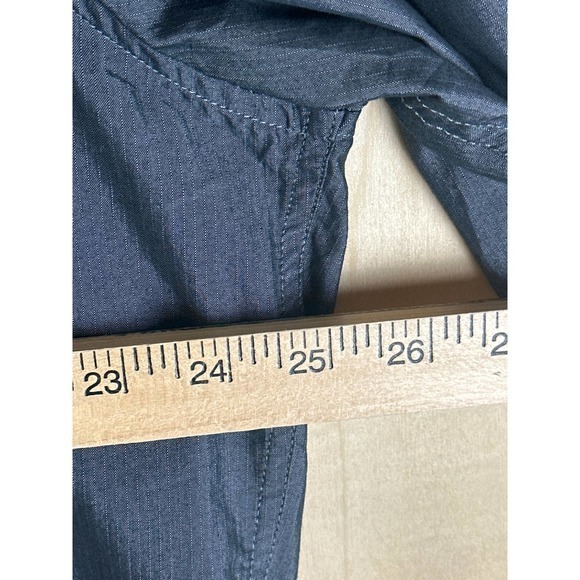 Alfani Shirt Mens XL Extra Large Button Up‎ Long Sleeve Shiny - Picture 7 of 8